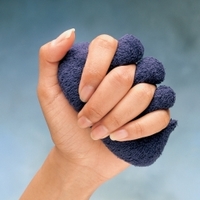 Finger Contracture Cushion Large 31/2 To 4 (8.9 To 10Cm) 1 Each