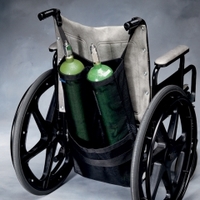 Wheelchair Oxygen Carriers Wheelchair Oxygen Carrier Dual Tank Eac