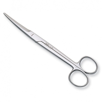Curved Mayo Scissors Chrome Plated 51/2 (13.9Cm) Each
