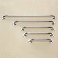 Grab Bars Low Profile Wall Mounted Grab Bars Chrome-Plated Steel 1