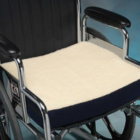 Wheelchair Gel-Seat Cushions Fleece 16 X 18 X 31/2 (41 X 46 X 8.9C