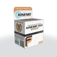 Therapeutic Elastic Tape Kinesio Gold Fp - Single Rolls Beige 1 